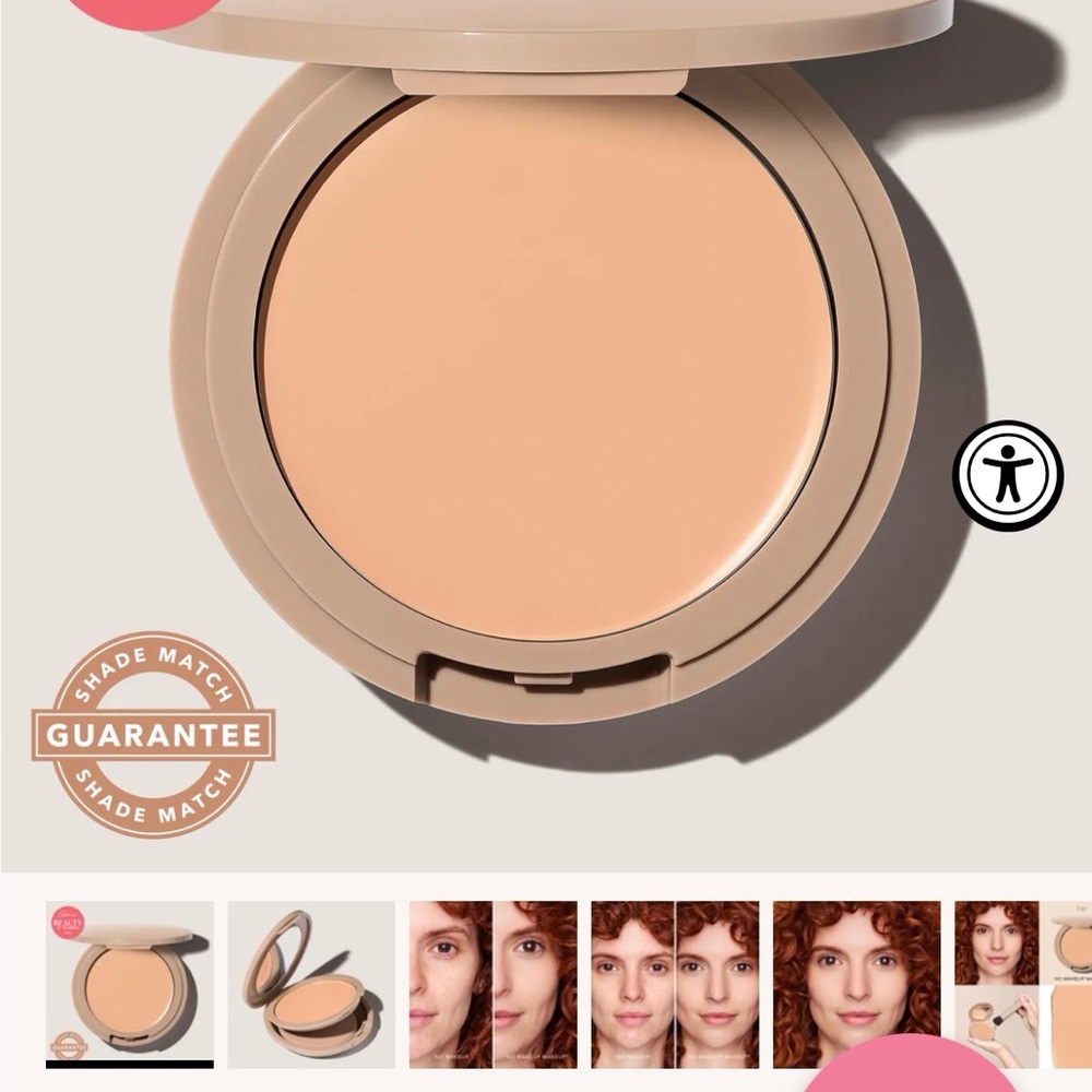 Natural Finish Compact Powder